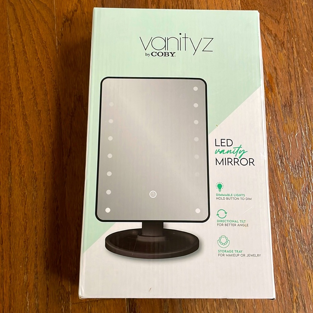 New in box Vanityz LED Mirror